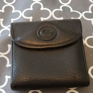 Black vintage Dooney and Bourke wallet